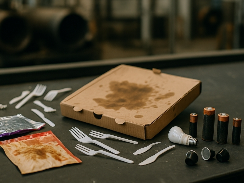 Yaygın Geri Dönüştürülemeyen Atık Türleri